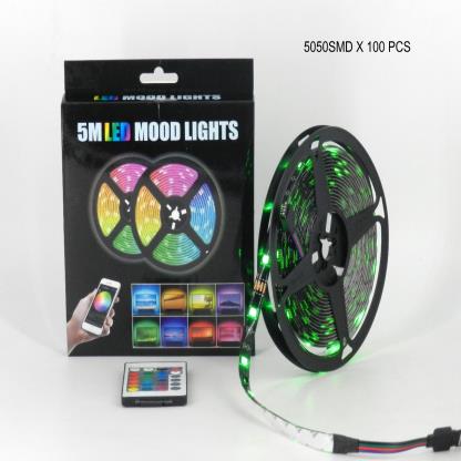 TIRA LED RGB 5METROS A USB X100 5050SMD