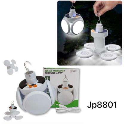 LAMPARA SOLAR P CAMPING PLEGABLE S0268 JP8801 202