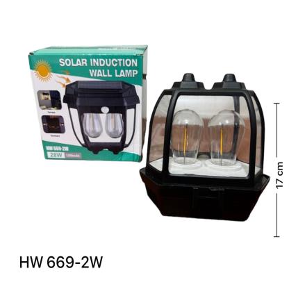 LAMPARA FILAMENTO SOLAR EXTERIOR HW669-2