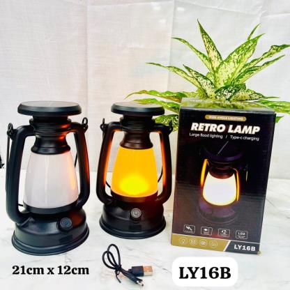 LAMPARA SOLAR RETRO LY16B X60