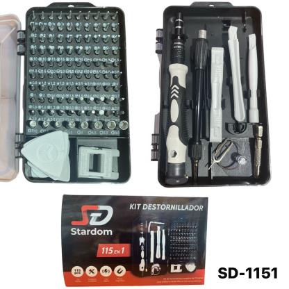 SET DESTORNILLADOR 115EN1 X60 SD1151