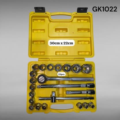 LLAVE TUBO 22PCS GK1022