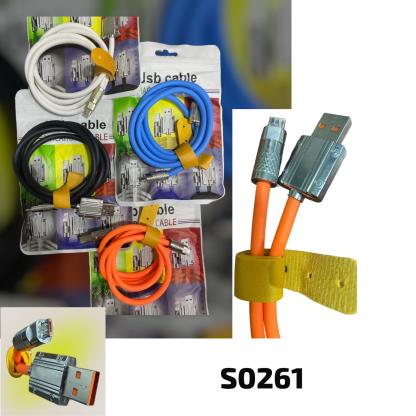 CABLE V8 COLORES PUNTA D ACERO S0261