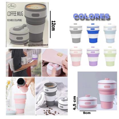 VASO DE SILICONA PLEGABLE SL30116