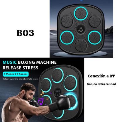 SET MAQUINA DE BOXEO C SONIDO B03X5