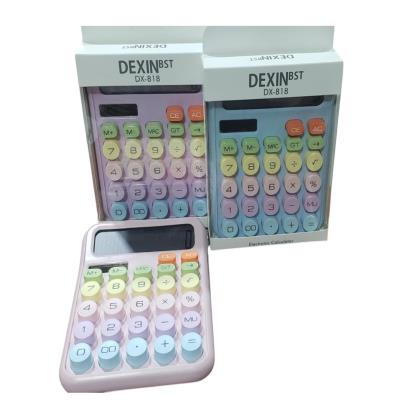 CALCULADORA 818 DX816 SOLAR COLORS X96