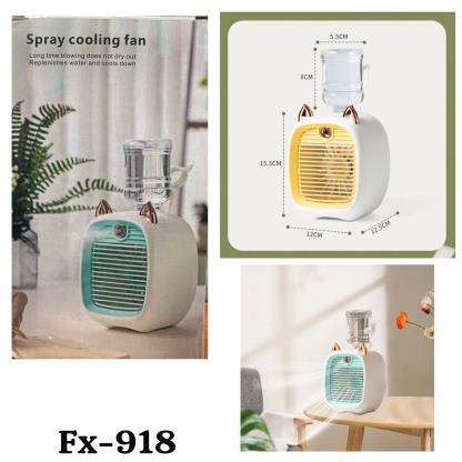VENTILADOR PORTATIL C OREJITAS C USB FX918