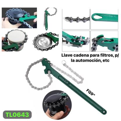 LLAVE CADENA SACA FILTRO TL0646 TL0643