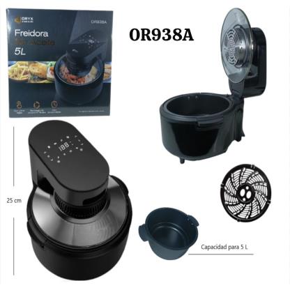 FREIDORA SIN ACEITE ORYX 5L X2