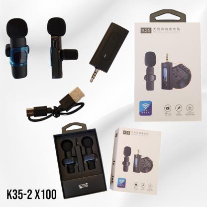 MICROFONO CORBATERO X2 PLUG 3.5 K35-2