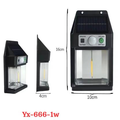 LAMPARA FILAMENTO SOLAR YX-666-1