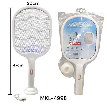 RAQUETA MATA MOSQ C LUZ UV Y SOPOR MKL-4998 CX-034