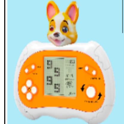 POP IT CONSOLA TETRIS PERRITO