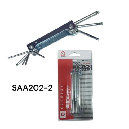 SET LLAVES X 8 BOLSILLO TORQ SAA202-2