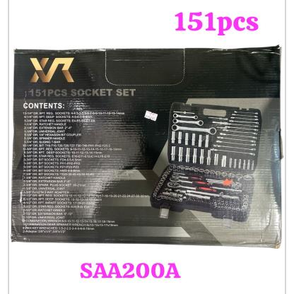 LLAVE TUBO 151PCS SAA200A