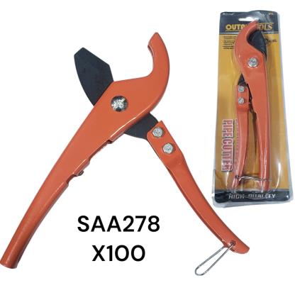 TIJERA CORTA TUBO PVC E BLISTER SAA278