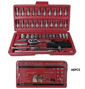 LLAVE TUBO 46PCS SAA193A 1046