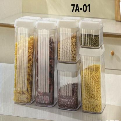 SET DE 7 CONTENEDOR ORGANIZADOR HERMETICA 7A01