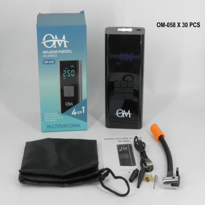 COMPRESOR DE AIRE RECARGABLE OM-058