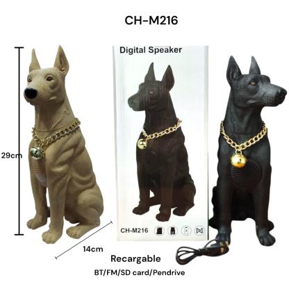 PARLANTE USB C RADIO PERRO BT CH-M216