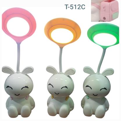 LAMPARA DE MESA CONEJITO USB REC T- 512C