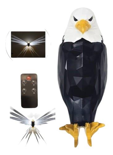 LAMPARA AGUILA 3D C CONTR RECAR.ILUMINA ALA BK-168