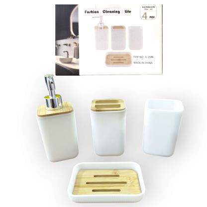 SET ORGANIZADOR PARA BAÑO X4 S-2194