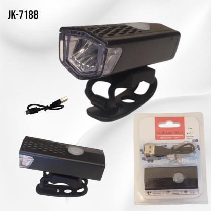 LUZ DE BICI FRONTAL RECARGABLE JK-7188