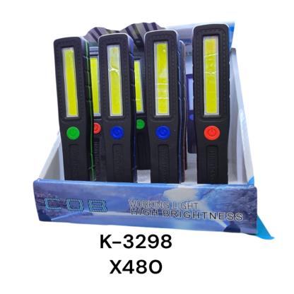 LINTERNA COB CON IMAN K-3298