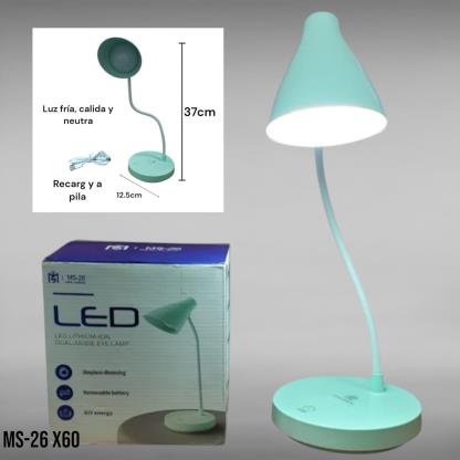 LAMPARA DE MESA FLEX FOCO MS-26