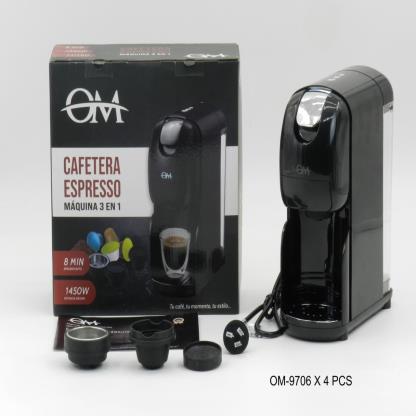 CAFETERA ESPRESSO 3EN1 OM OM-9706