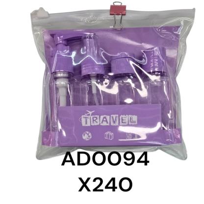 BOTELLA P COSMETICOS X4 AD0094