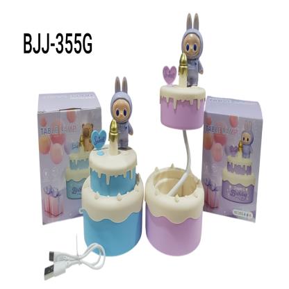 VELADOR TORTA FLEX C MUNIECO LABUBU 2INTENSIDADES