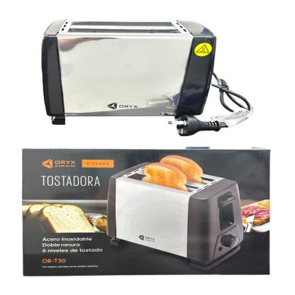 TOSTADORA ACERO INOX DOBLE RANURA ORYX OR-T30