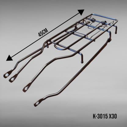 PORTA EQUIPAJE P BICICLETA 45CM K-3015