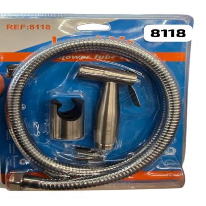 PISTOLA BIDET CON FLEXIBLE 8118 EN BLISTER