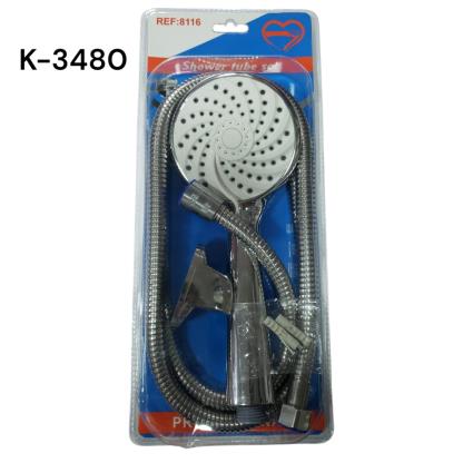 DUCHA REDONDA C FLEXIBLE E BLISTER K- 3480