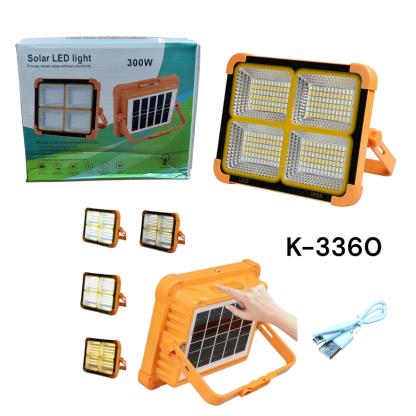 REFLECOR SOLAR RECARG 300W IP66 LED 20X17 K-3360