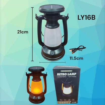 LAMPARA FAROL SOLAR 21CM LY-16B SH279