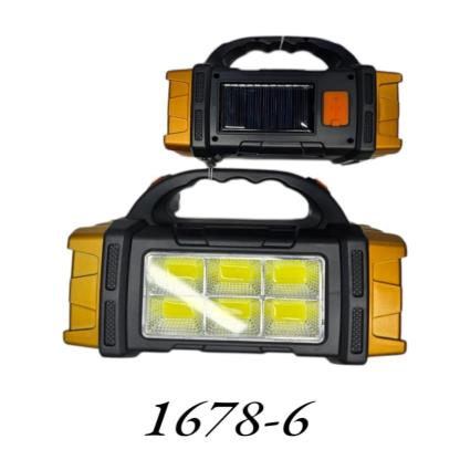 LINTERNA MULTIFUNCION SOLAR USB 1678-6