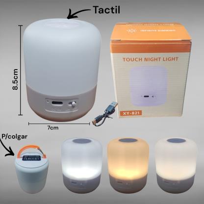LAMPARA LED FRIO CAL NEUTR RECARG USB XY-821