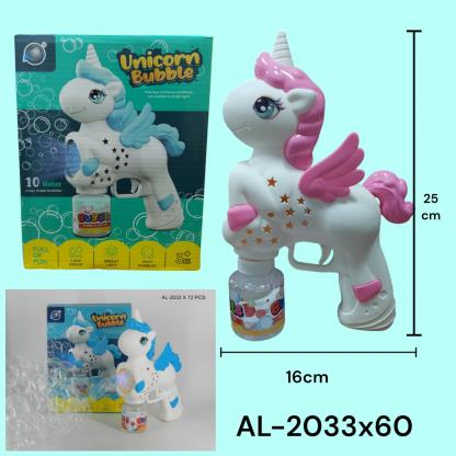 PISTOLA BURBUJERO UNICORNIO AL-2033