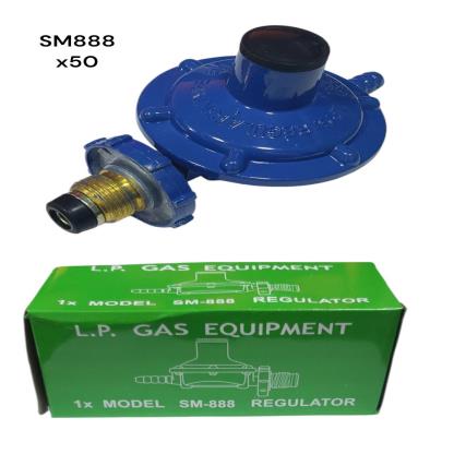REGULADOR DE GAS AZUL E CAJA SM888