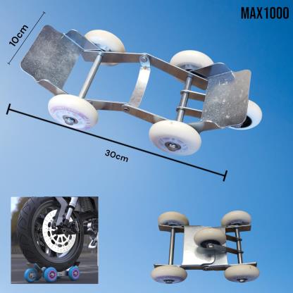 REMOLCADOR AUXILIO DE MOTO 1000KG 5RUEDAS MAX1000