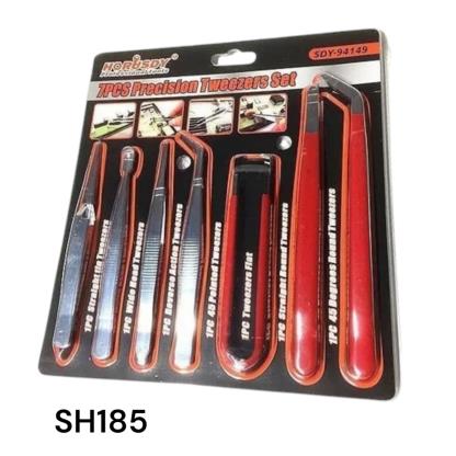 SET PINZAS PRECISION X7 E BLISTER SH185