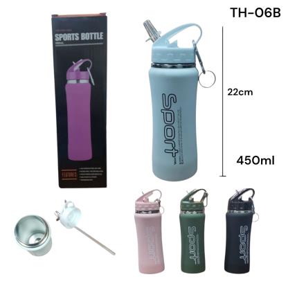BOTELLA DEPORTIVA 450ML TH-06B BU