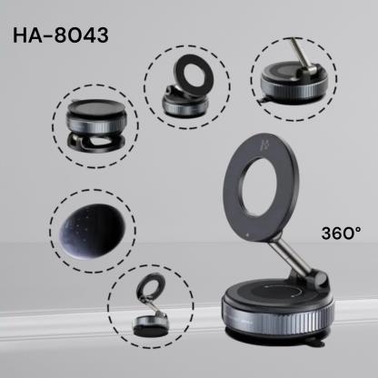 SOPORTE CELULAR C IMAN AUTO 360Â° HA- 8043