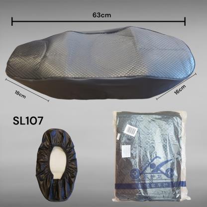 FUNDA PARA ASIENTO DE MOTO NEGRO SL107