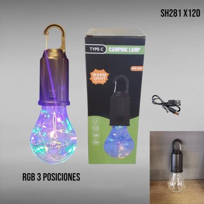 FOCO FILAMENTO RGB RECARGA 400MAH SH281