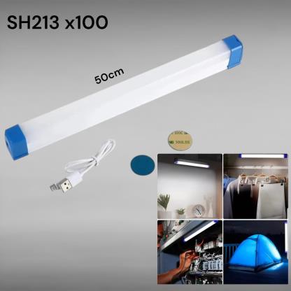 LUZ LED C SENSOR 50CM RECARG ALACENA PLACARD SH213